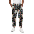 Native Buffalo Pattern Print Cotton Sweatpants