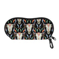 Native Buffalo Pattern Print Glasses Case