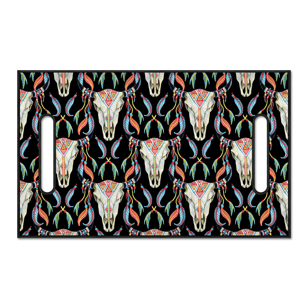 Native Buffalo Pattern Print Golf Cart Seat Cover