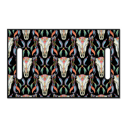 Native Buffalo Pattern Print Golf Cart Seat Cover