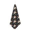 Native Buffalo Pattern Print Hand Towel