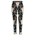 Native Buffalo Pattern Print High-Waisted Pocket Leggings