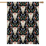 Native Buffalo Pattern Print House Flag