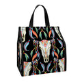 Native Buffalo Pattern Print Insulated Lunch Tote