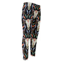 Native Buffalo Pattern Print Men's Compression Pants