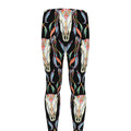 Native Buffalo Pattern Print Men's Leggings