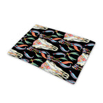 Native Buffalo Pattern Print Pet Cooling Mat Cover
