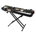 Native Buffalo Pattern Print Piano Keyboard Cover