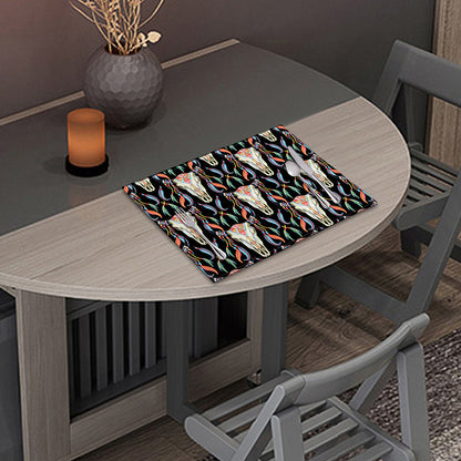 Native Buffalo Pattern Print Placemat