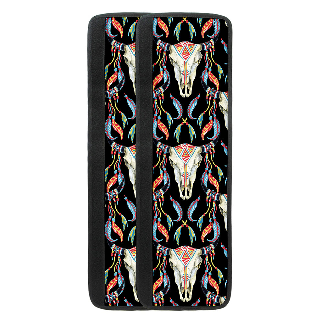 Native Buffalo Pattern Print Refrigerator Handle Covers