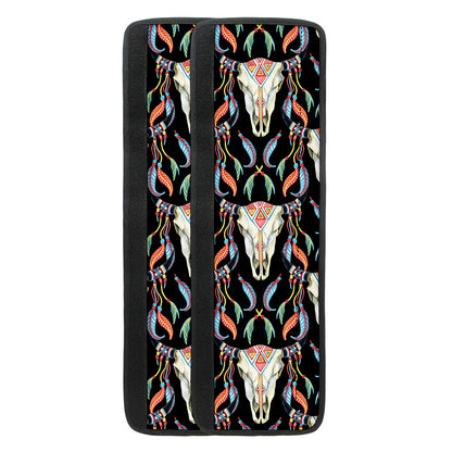 Native Buffalo Pattern Print Refrigerator Handle Covers