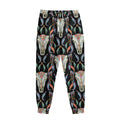 Native Buffalo Pattern Print Sweatpants