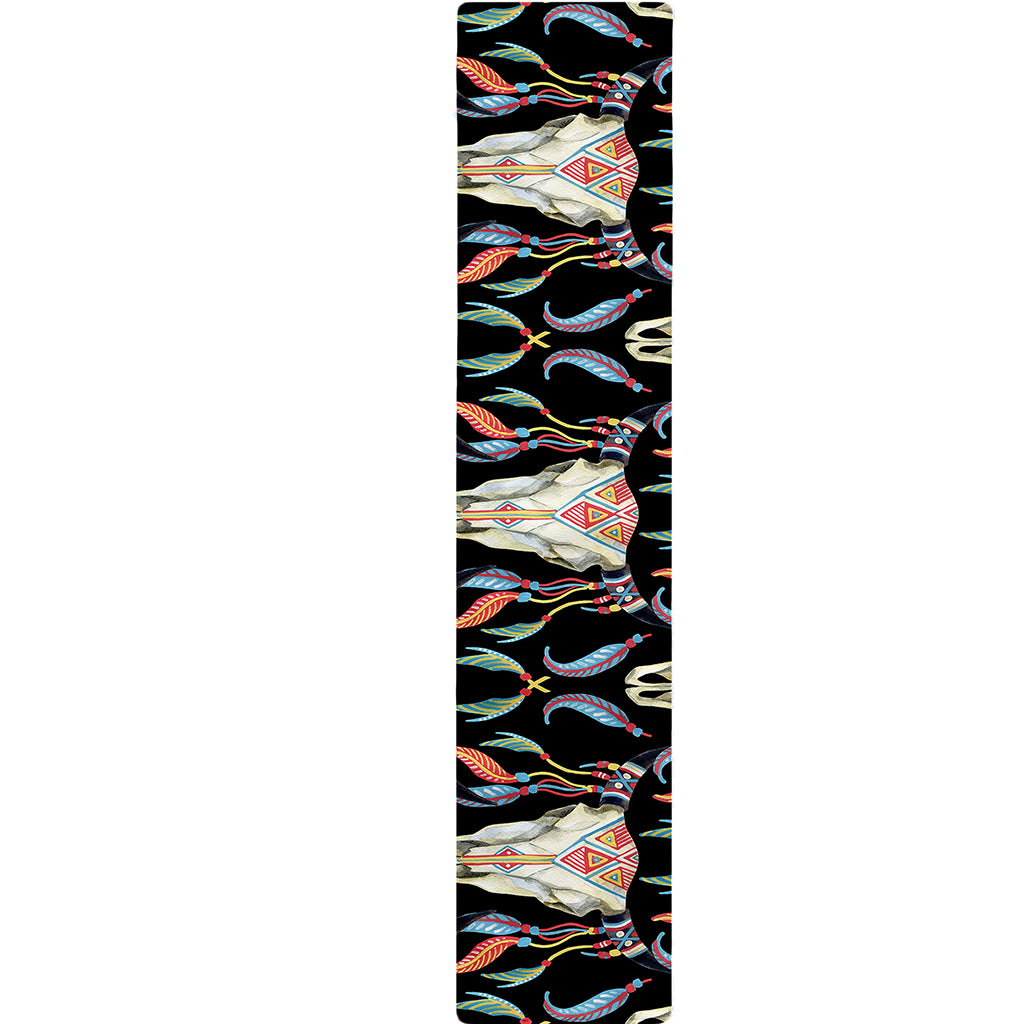 Native Buffalo Pattern Print Table Runner
