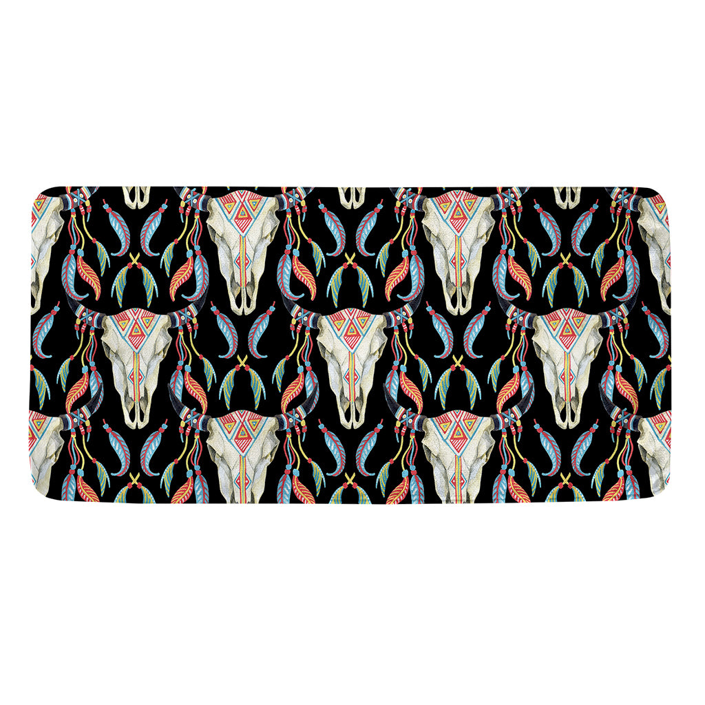 Native Buffalo Pattern Print Towel