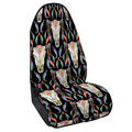 Native Buffalo Pattern Print Waterproof Car Seat Cover