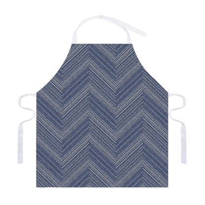 Native Denim Jeans Pattern Print Adjustable Apron