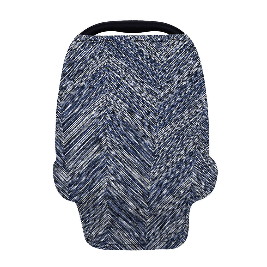 Native Denim Jeans Pattern Print Baby Seat Cover