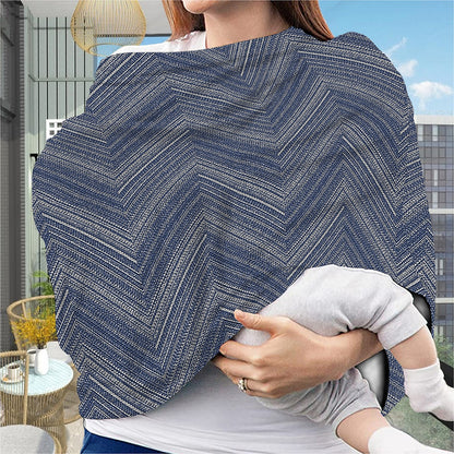 Native Denim Jeans Pattern Print Baby Seat Cover