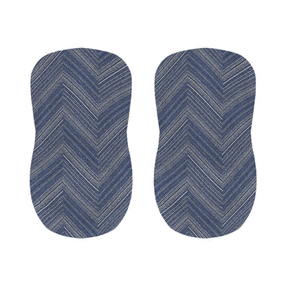 Native Denim Jeans Pattern Print Bar Stool Covers