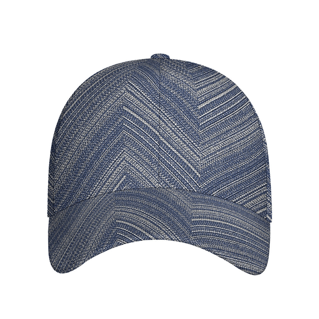 Native Denim Jeans Pattern Print Baseball Cap