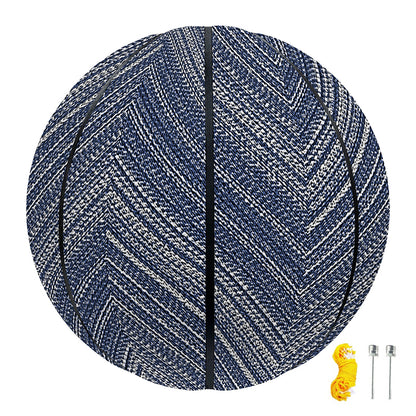 Native Denim Jeans Pattern Print Basketball