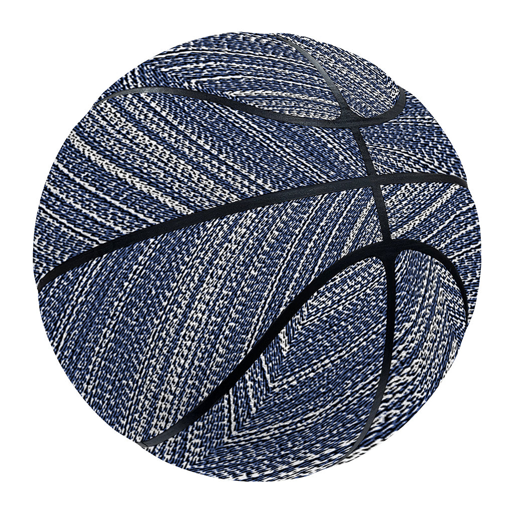 Native Denim Jeans Pattern Print Basketball