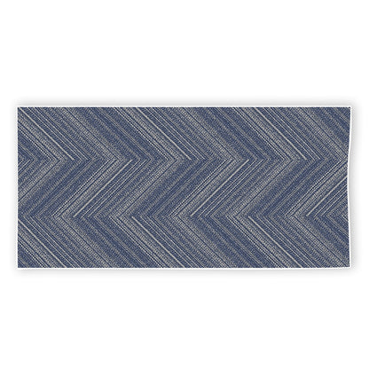 Native Denim Jeans Pattern Print Beach Towel