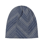 Native Denim Jeans Pattern Print Beanie