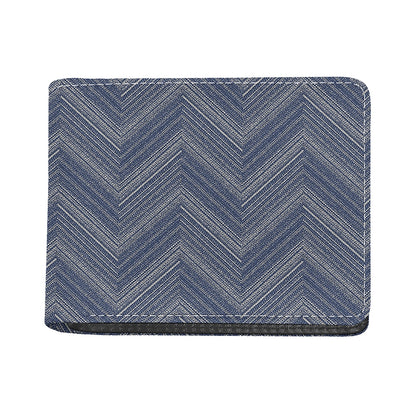 Native Denim Jeans Pattern Print Bifold Wallet
