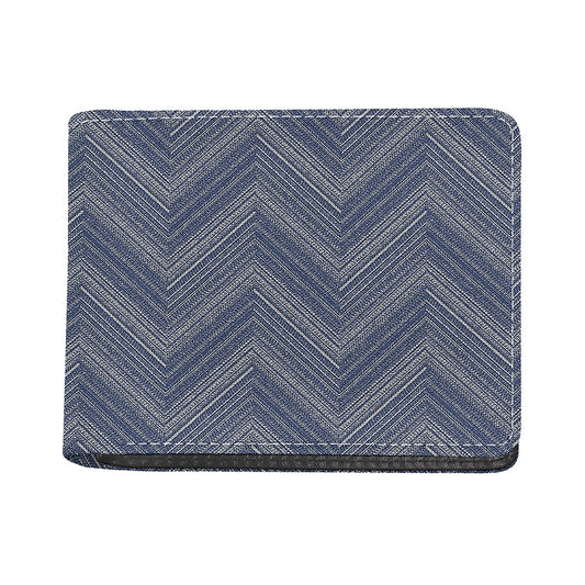 Native Denim Jeans Pattern Print Bifold Wallet