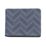 Native Denim Jeans Pattern Print Bifold Wallet