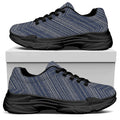 Native Denim Jeans Pattern Print Black Chunky Shoes
