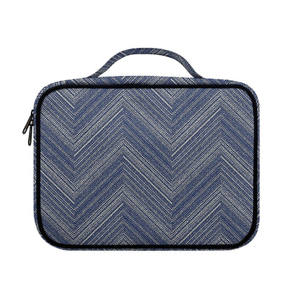 Native Denim Jeans Pattern Print Briefcase Bible Bag