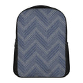 Native Denim Jeans Pattern Print Casual Backpack