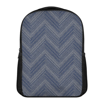 Native Denim Jeans Pattern Print Casual Backpack