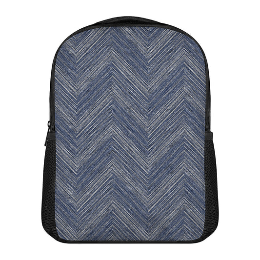 Native Denim Jeans Pattern Print Casual Backpack