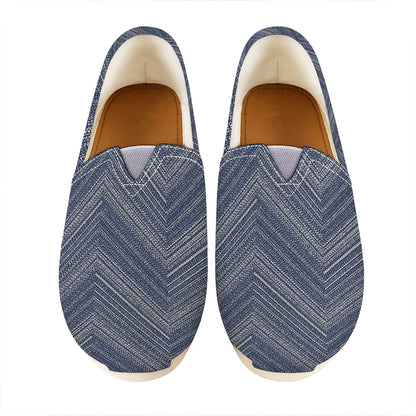 Native Denim Jeans Pattern Print Casual Shoes