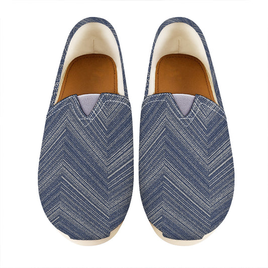 Native Denim Jeans Pattern Print Casual Shoes
