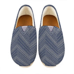 Native Denim Jeans Pattern Print Casual Shoes