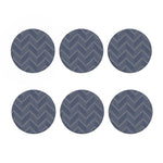 Native Denim Jeans Pattern Print Coaster Set