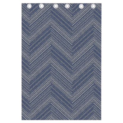 Native Denim Jeans Pattern Print Curtain