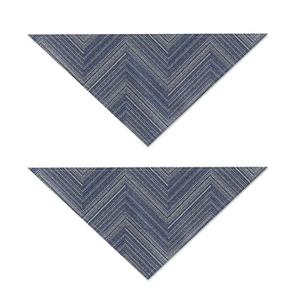 Native Denim Jeans Pattern Print Dog Bandana