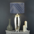 Native Denim Jeans Pattern Print Drum Lamp Shade