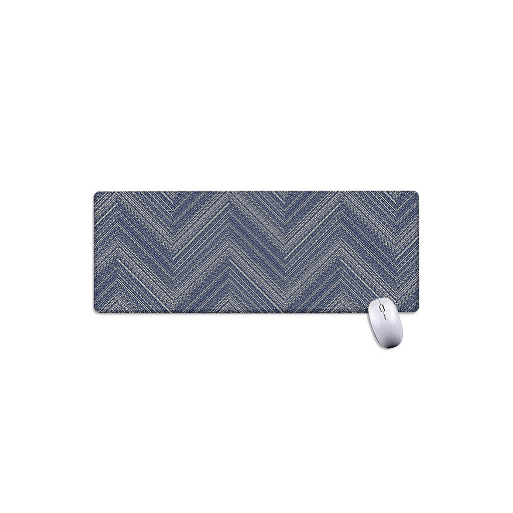 Native Denim Jeans Pattern Print Extended Mouse Pad