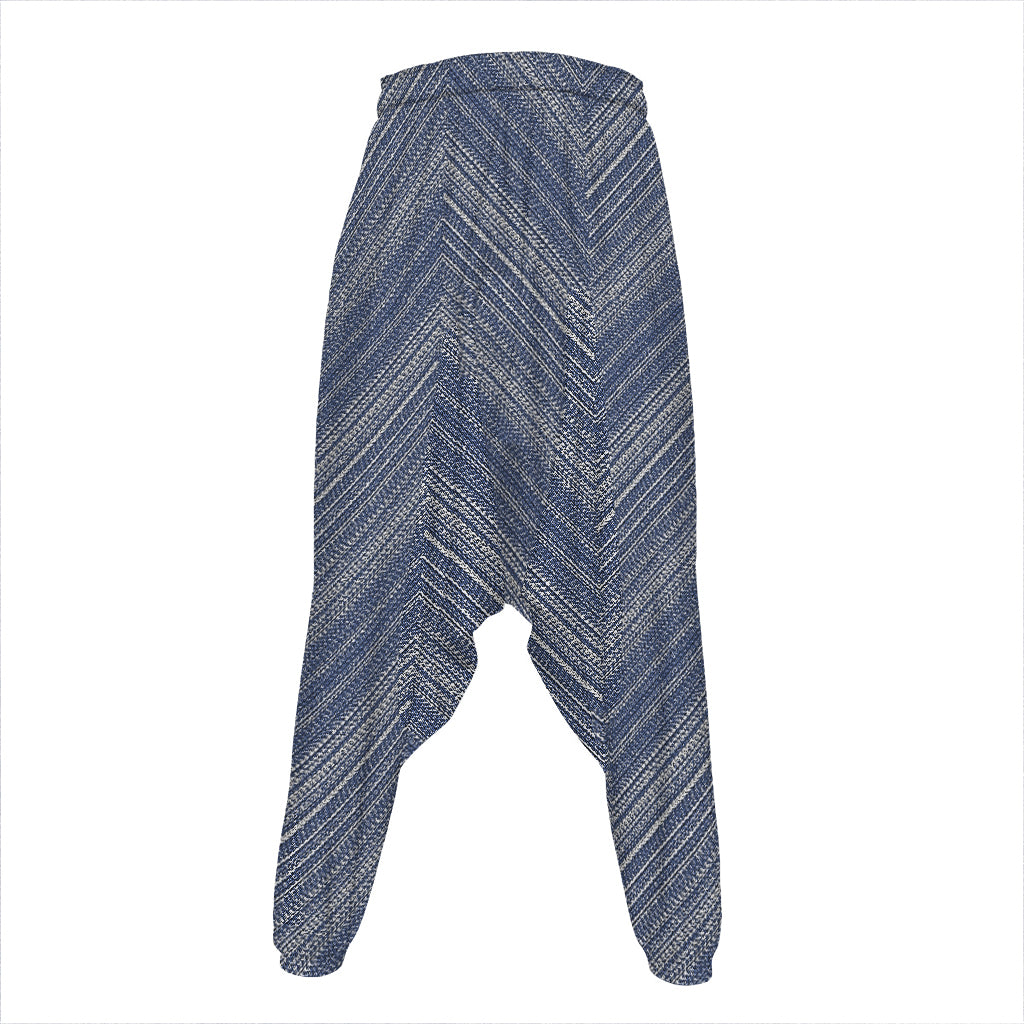 Native Denim Jeans Pattern Print Hammer Pants