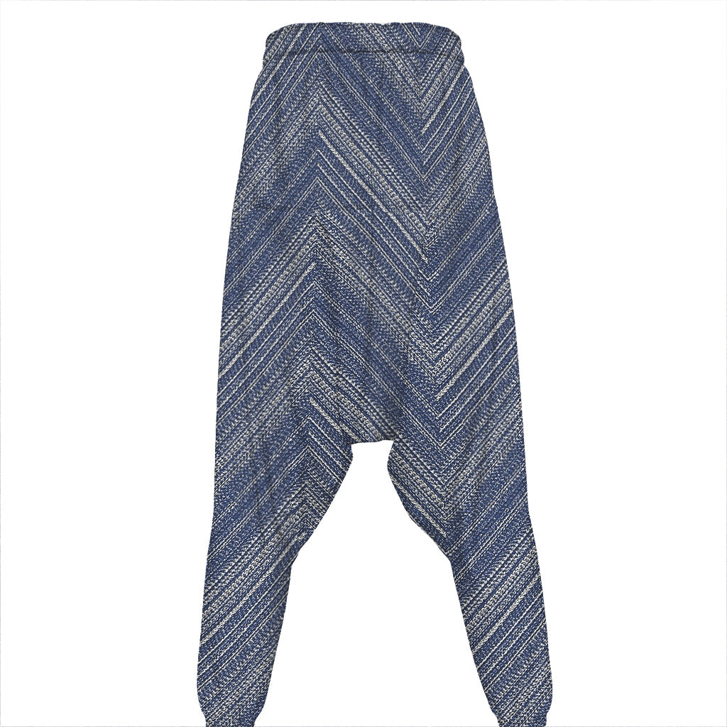Native Denim Jeans Pattern Print Hammer Pants