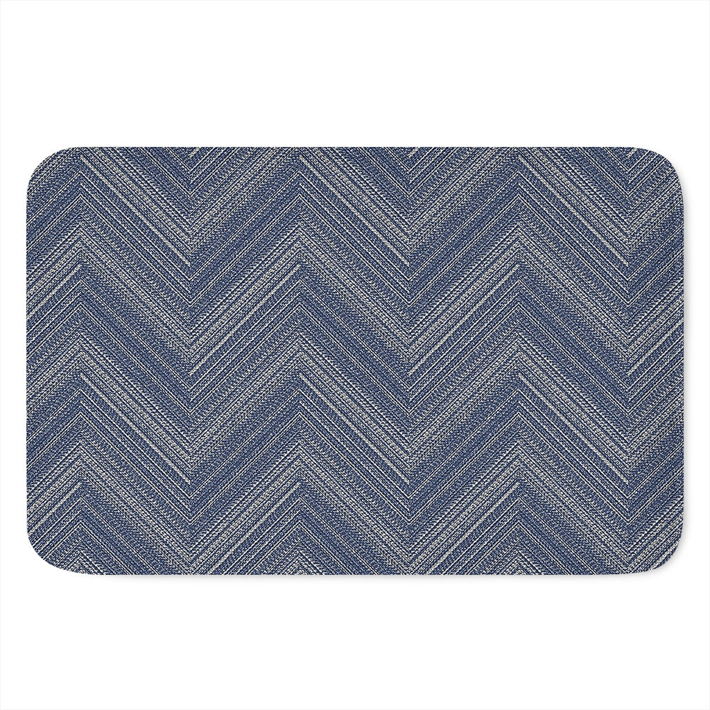 Native Denim Jeans Pattern Print Indoor Door Mat