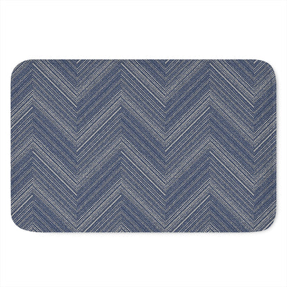 Native Denim Jeans Pattern Print Indoor Door Mat