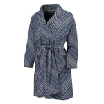 Native Denim Jeans Pattern Print Men's Bathrobe