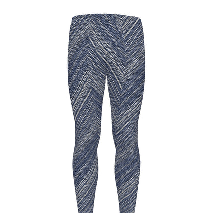 Native Denim Jeans Pattern Print Men's leggings